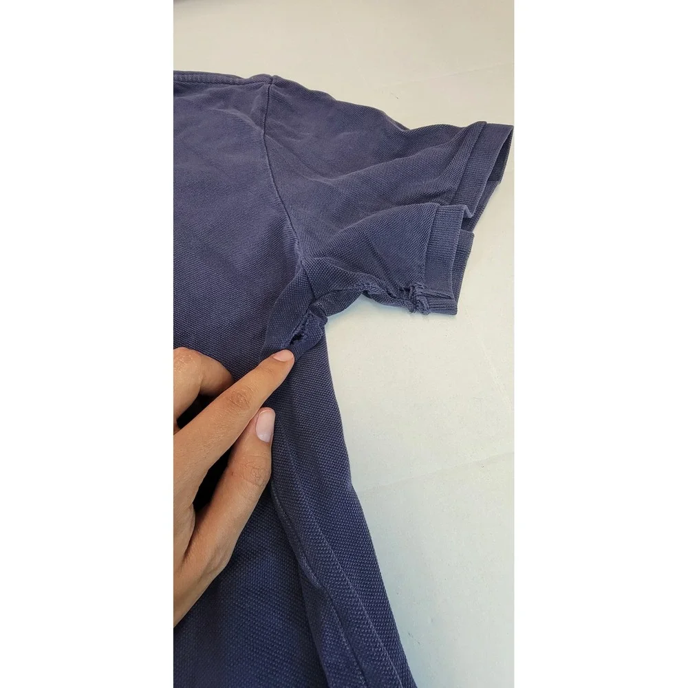 Polo Ralph Lauren Classic Fit‎ Blue Polo Shirt Men's Large Short Sleeve